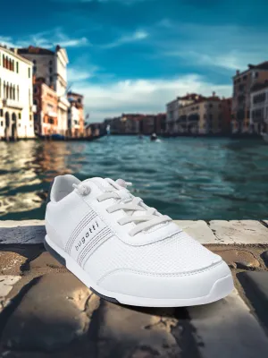 bugatti White & Light Grey Sneakers