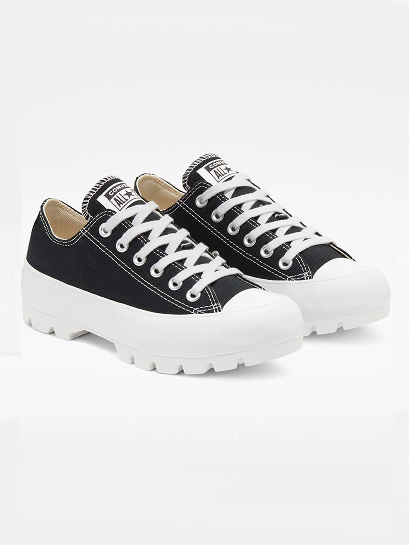 Chuck Taylor All Star Lugged OX Black/White/Black Shoes