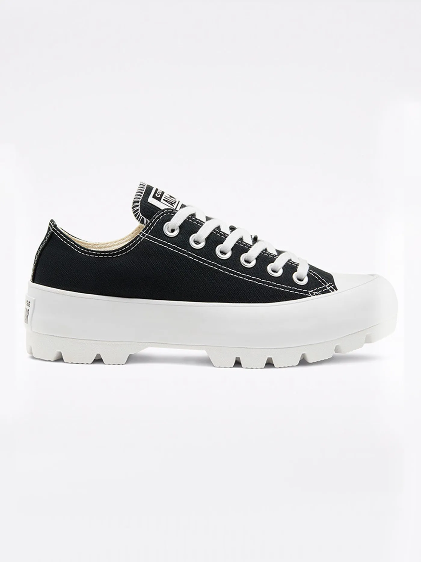 Chuck Taylor All Star Lugged OX Black/White/Black Shoes
