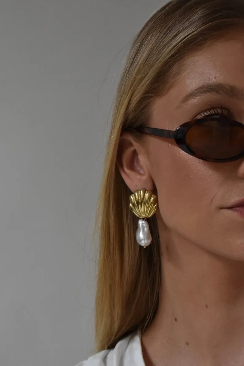 Classy earrings - Goud