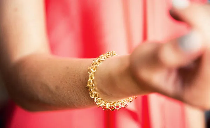 CONFETTI SQUARES BRACELET