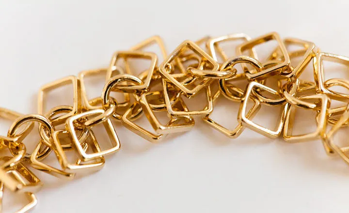 CONFETTI SQUARES BRACELET