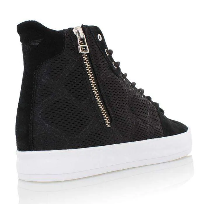 Creative Recreation Carda Hi Black Camo Mesh Sneakers - Men