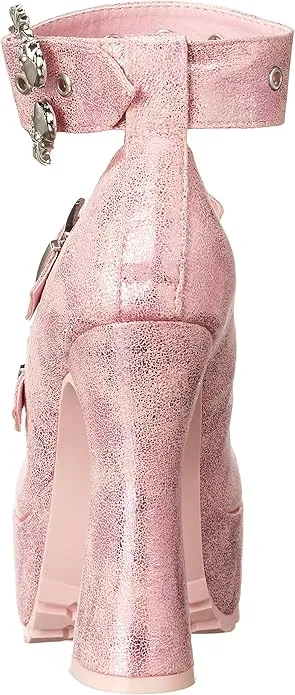 Daphne-557 Gothic Strappy Platform Pumps