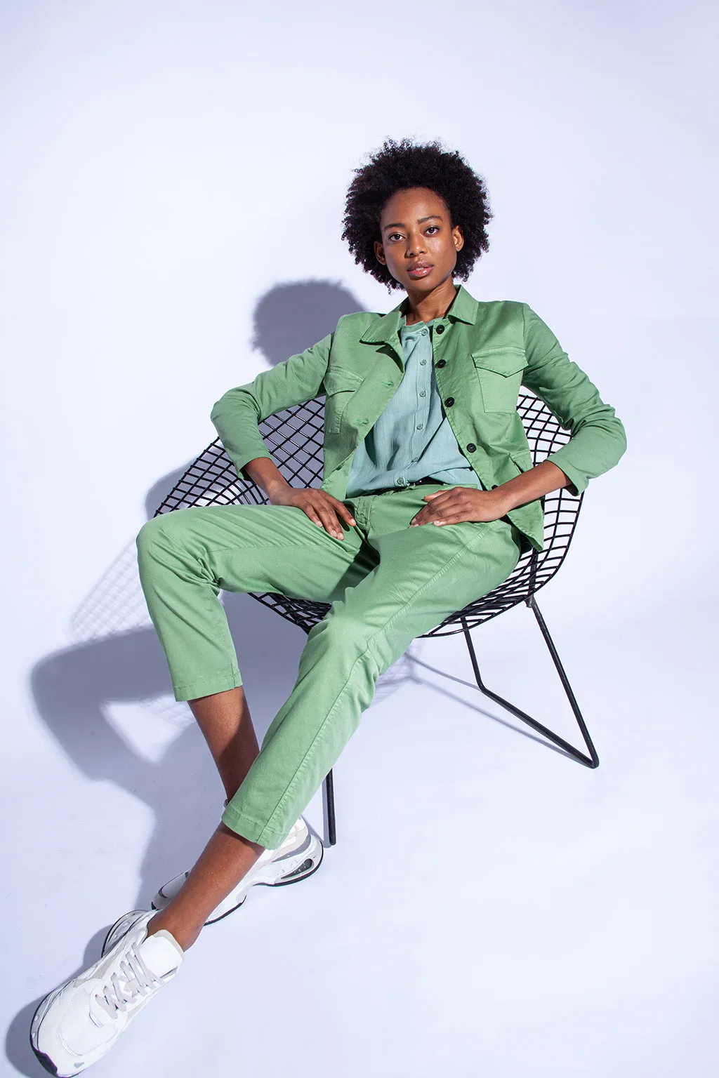 Funky Staff Chelsea Trousers - Opal