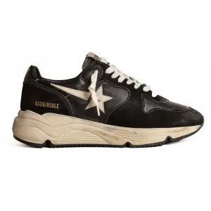 Golden Goose - Running Sole in Black Nappa and Suede