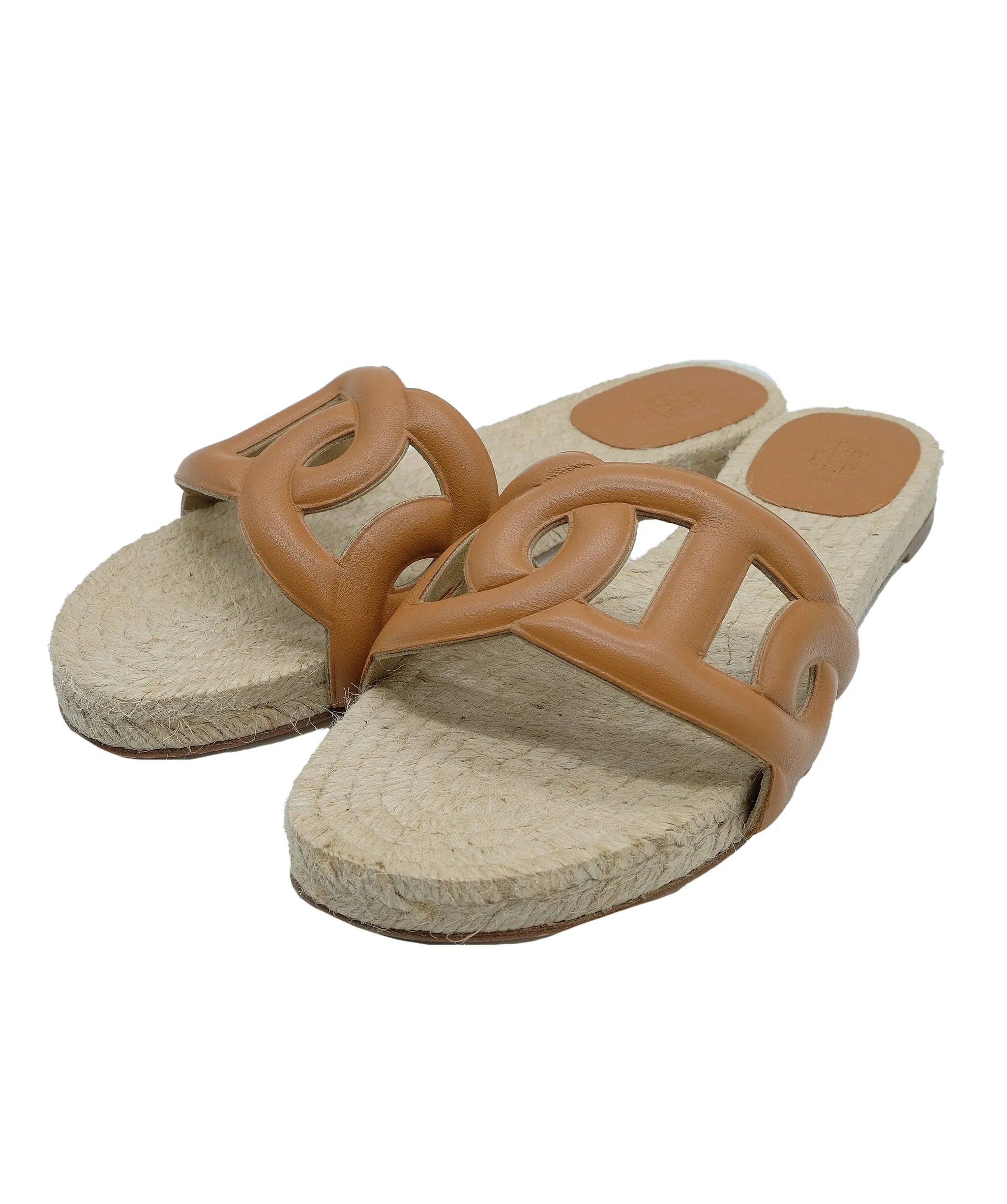 Hermes Espadrilles Sandals  37 RJC2300