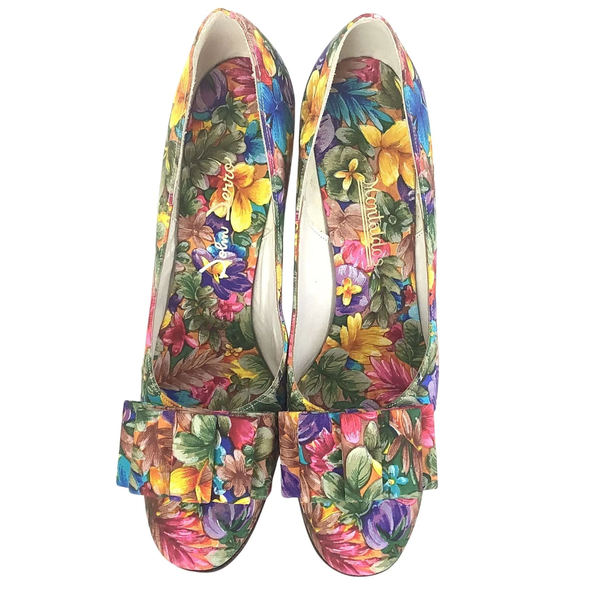 Mod Floral Heels