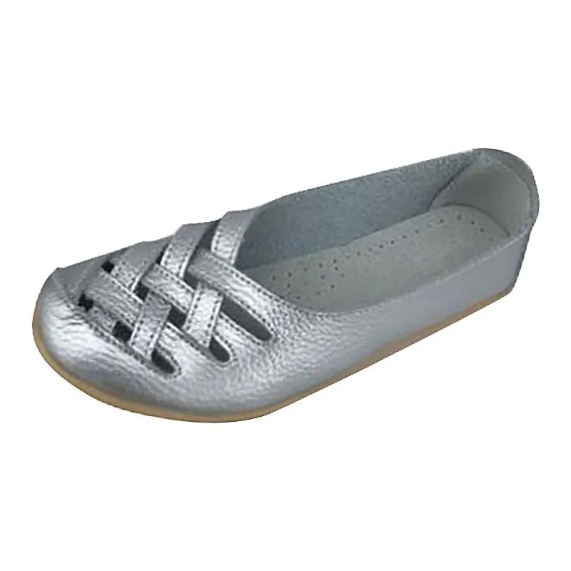 Nanccy Women's Comfort sofe pu Slip On Loafer