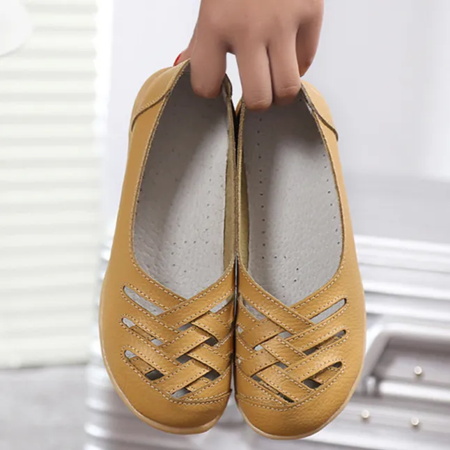 Nanccy Women's Comfort sofe pu Slip On Loafer