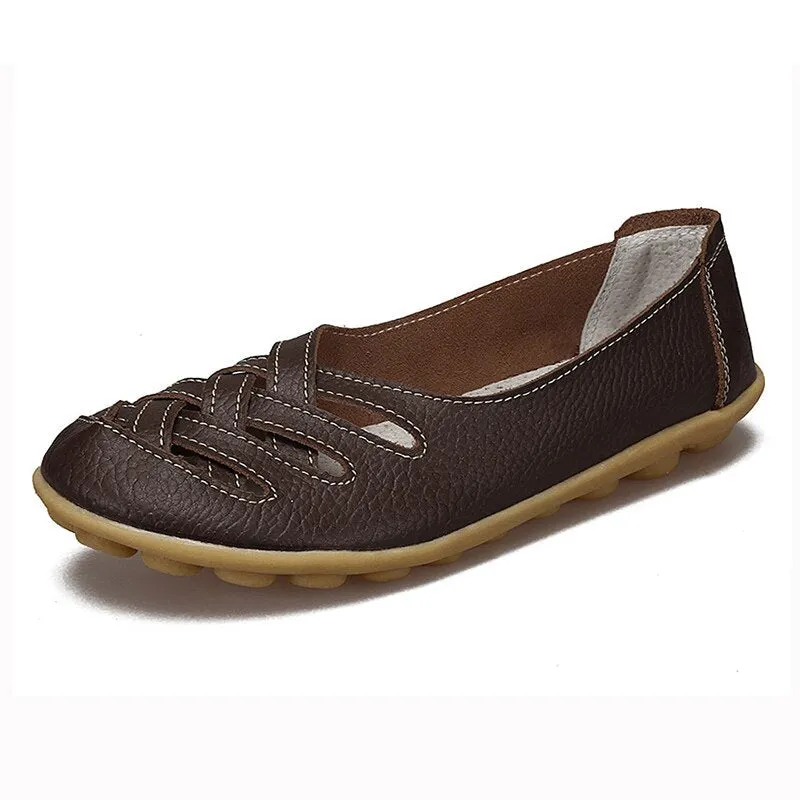 Nanccy Women's Comfort sofe pu Slip On Loafer