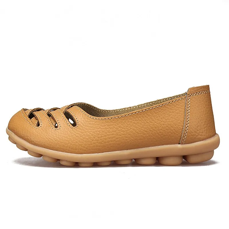 Nanccy Women's Comfort sofe pu Slip On Loafer