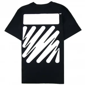 Off-White Wave Diag Slim S/S T-Shirt Black