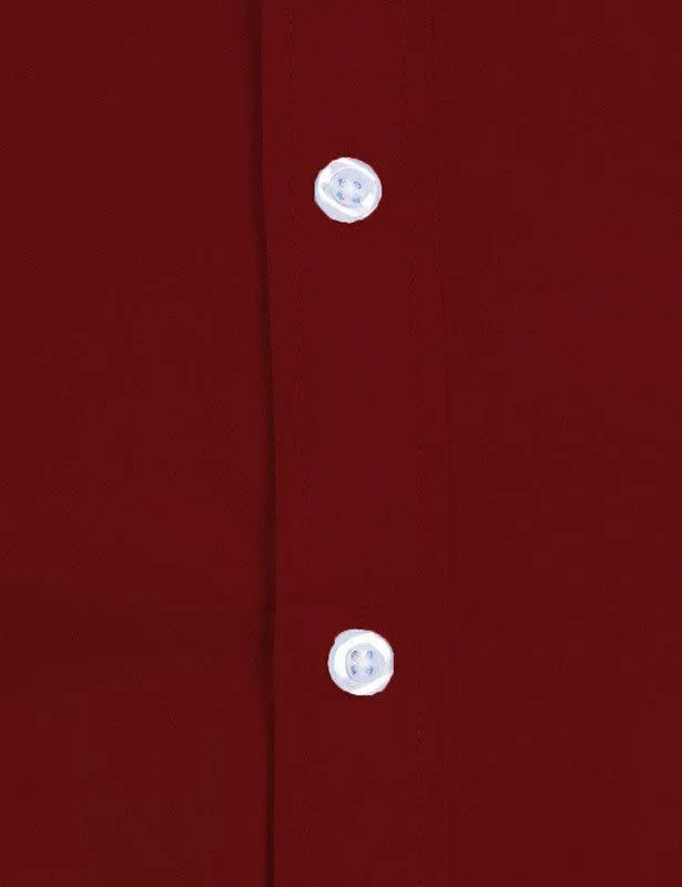 Plain maroon shirt