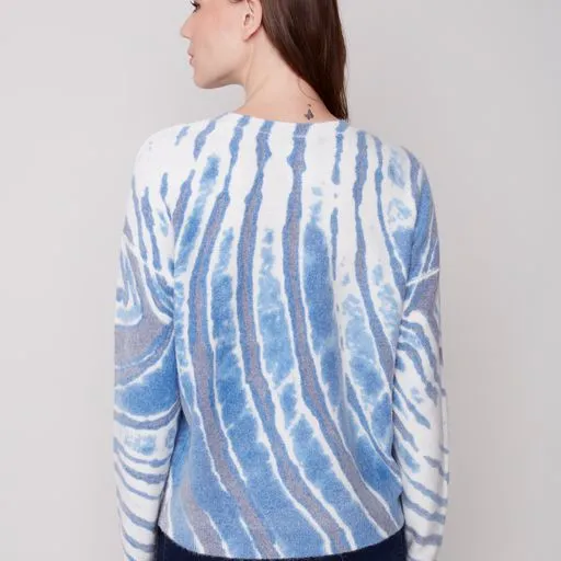 Reversible Tiger Print Sweater