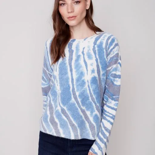Reversible Tiger Print Sweater