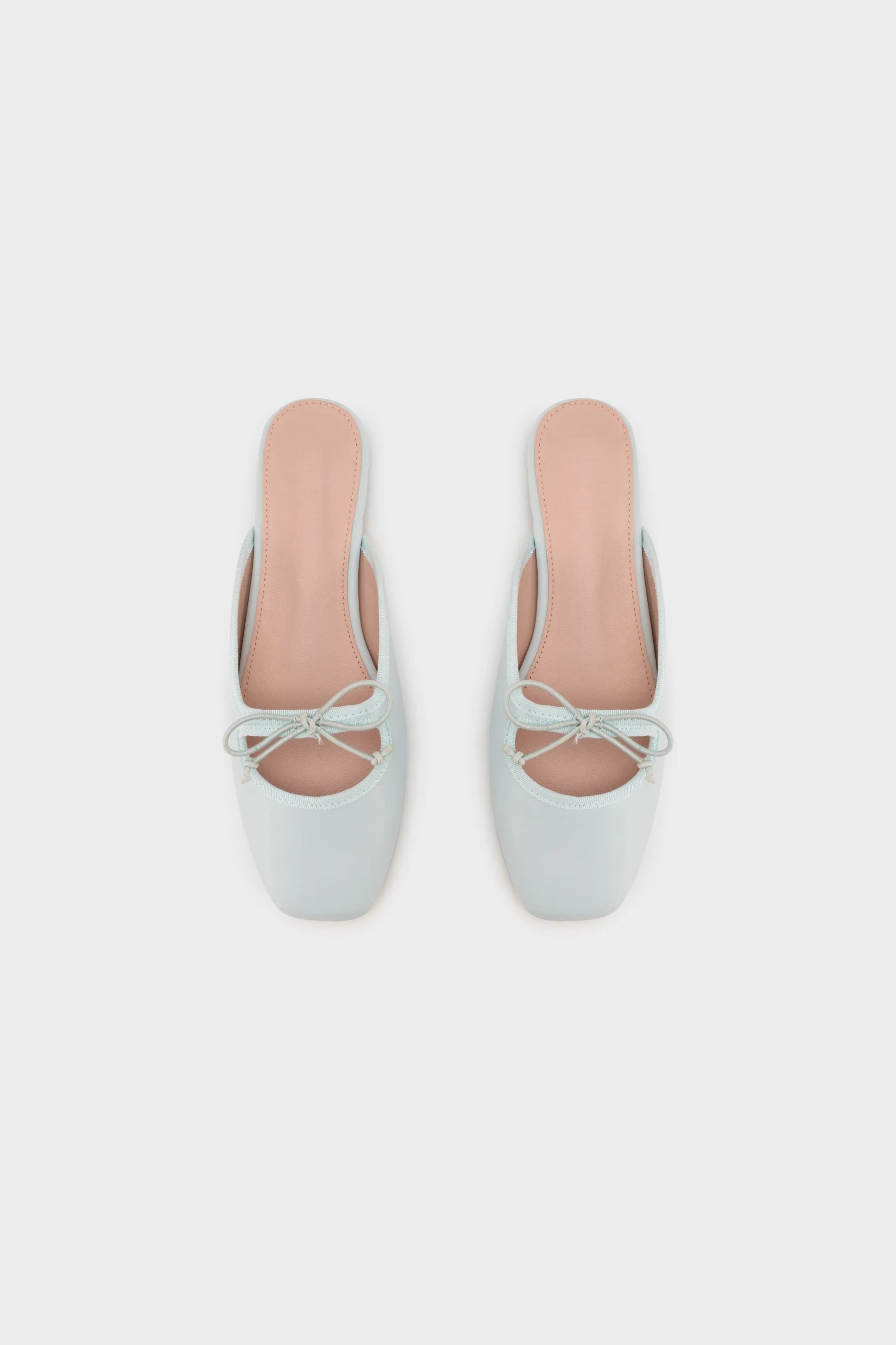 RIBBON FLAT MULE