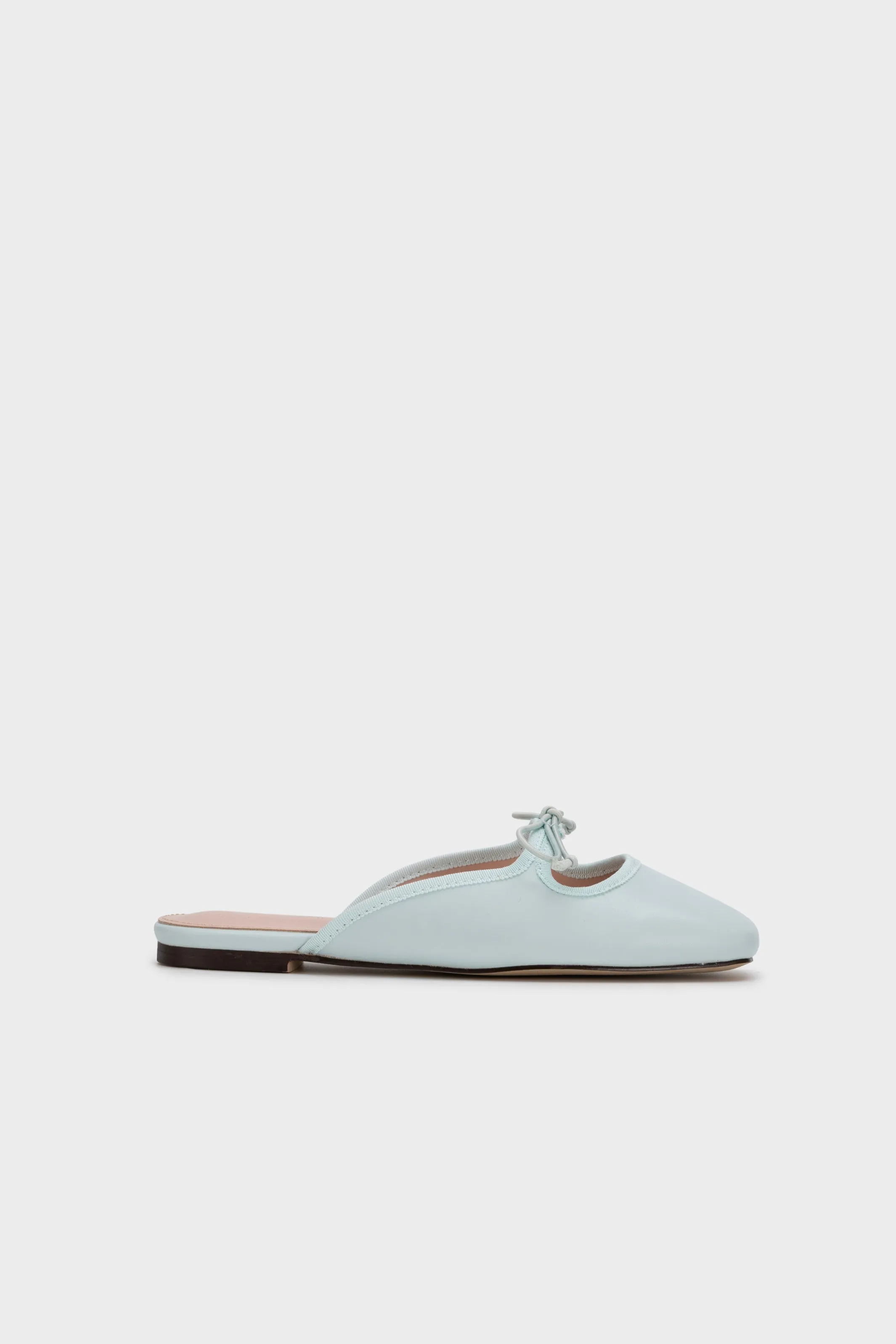 RIBBON FLAT MULE