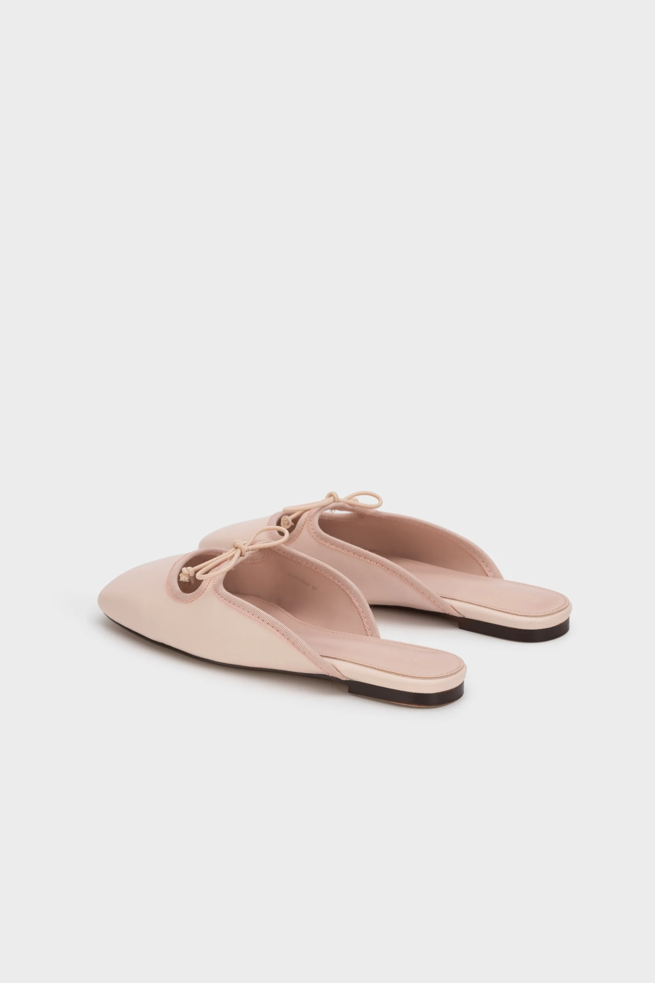 RIBBON FLAT MULE