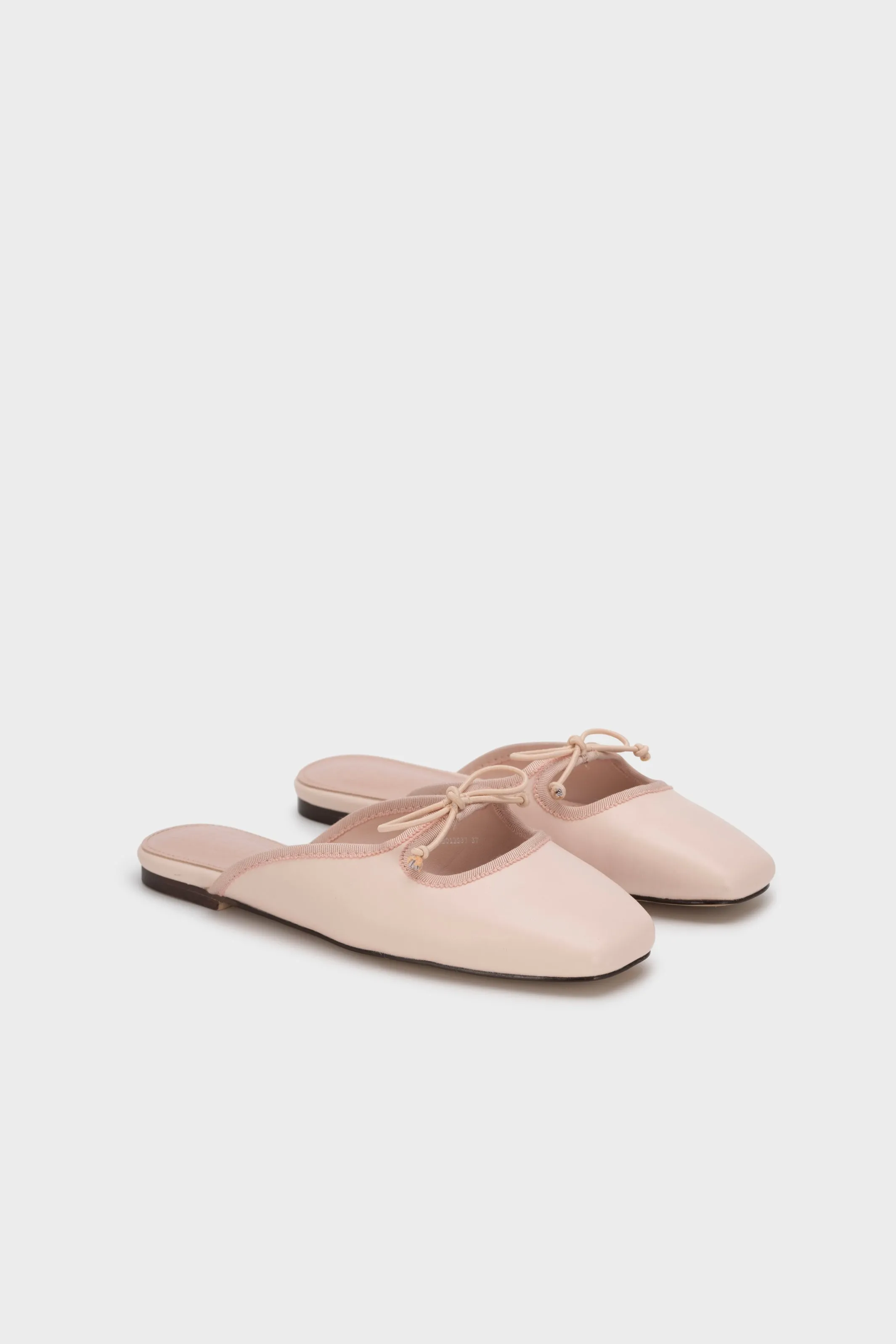 RIBBON FLAT MULE