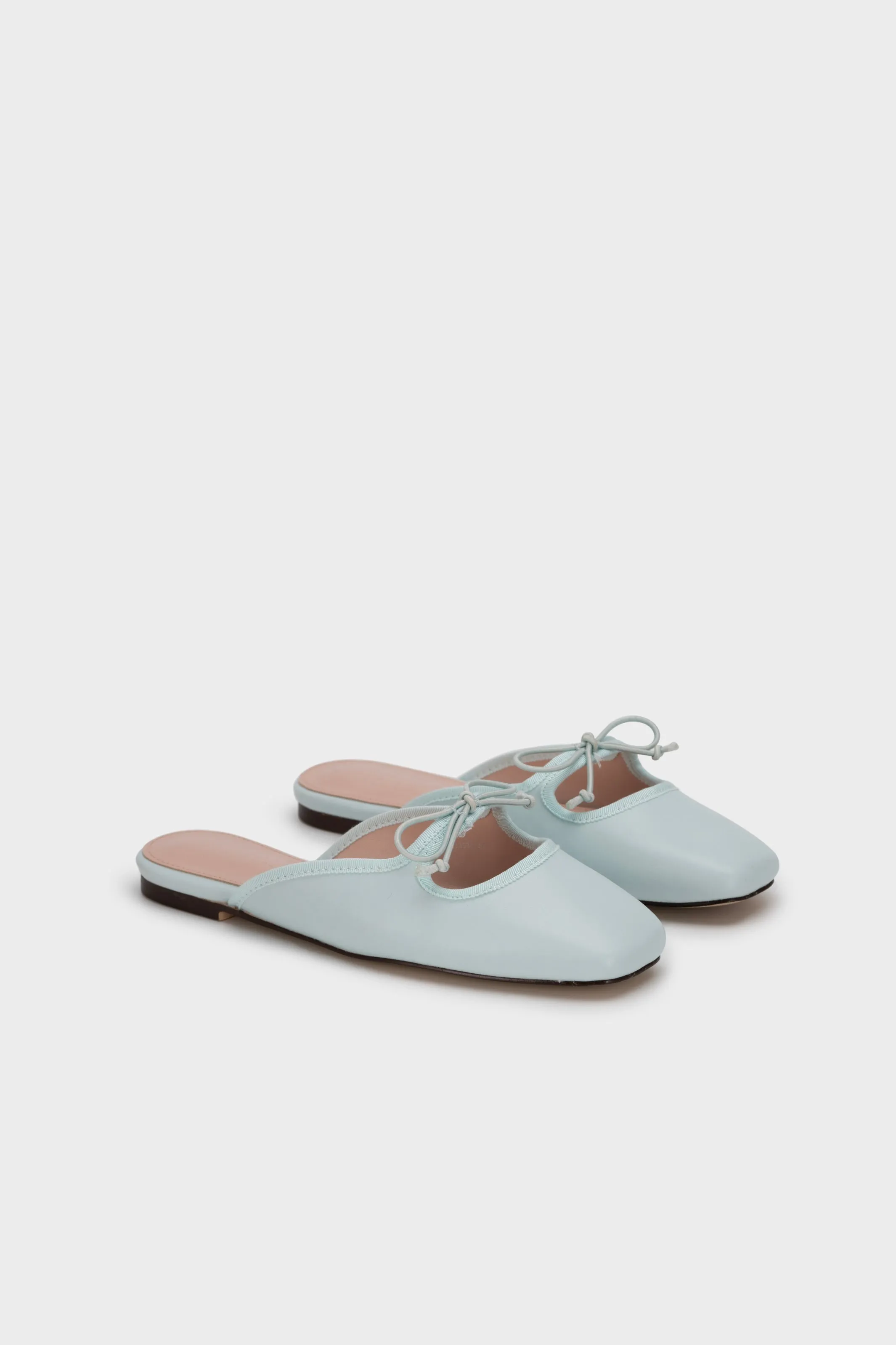 RIBBON FLAT MULE