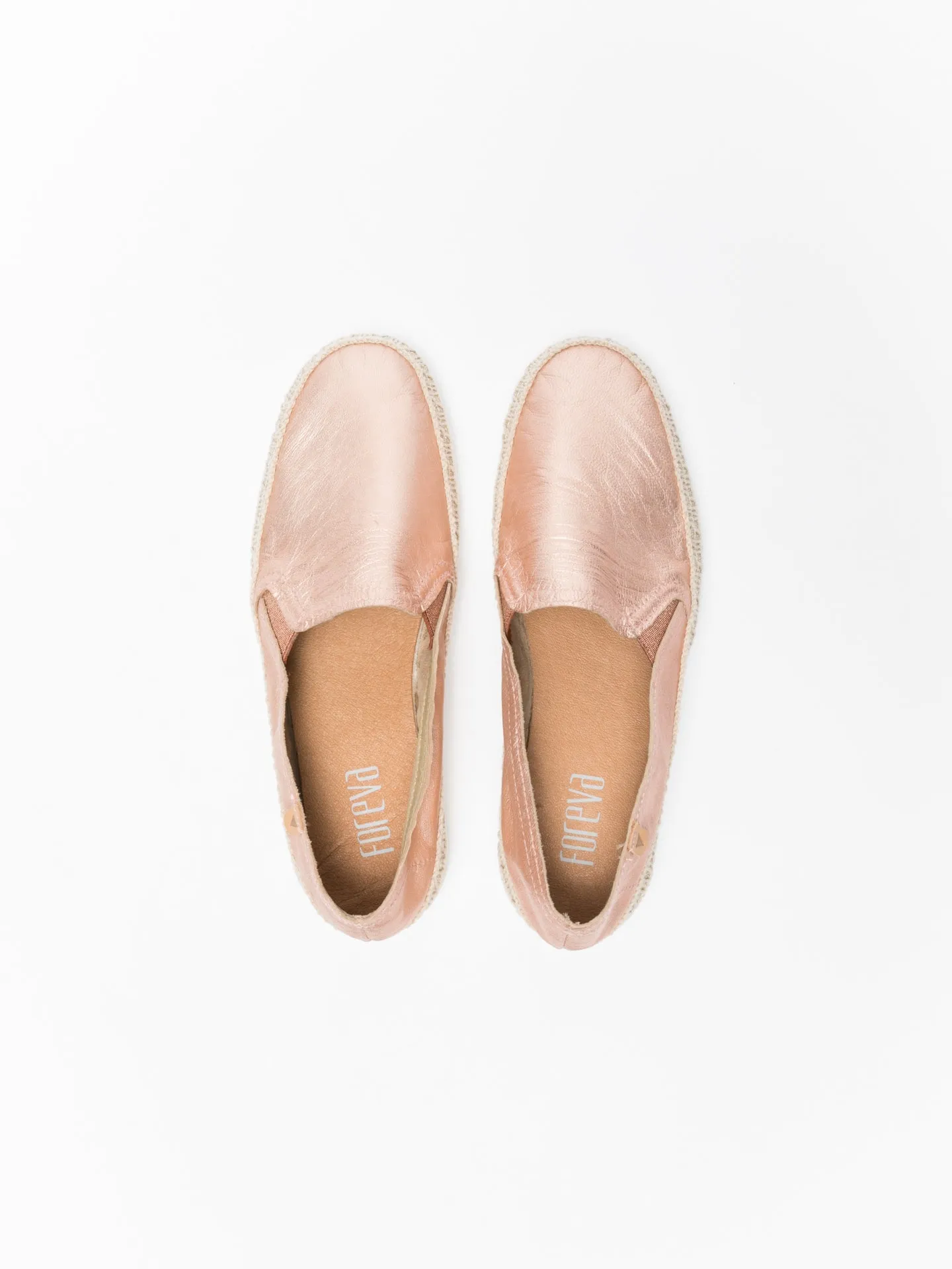 RosyBrown Elasticated Espadrilles