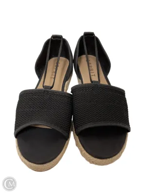 Sandals Flats By Esprit In Black, Size: 6.5