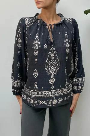 Savoie Printed Blouse