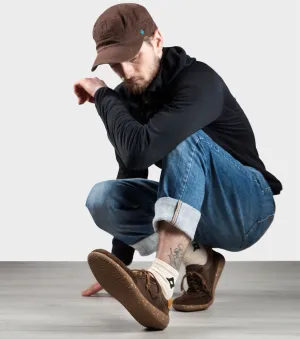 Sneaky Ninjas | Barefoot Retro Trainers Brown