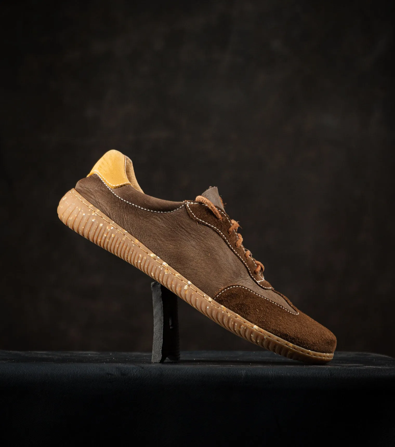 Sneaky Ninjas | Barefoot Retro Trainers Brown