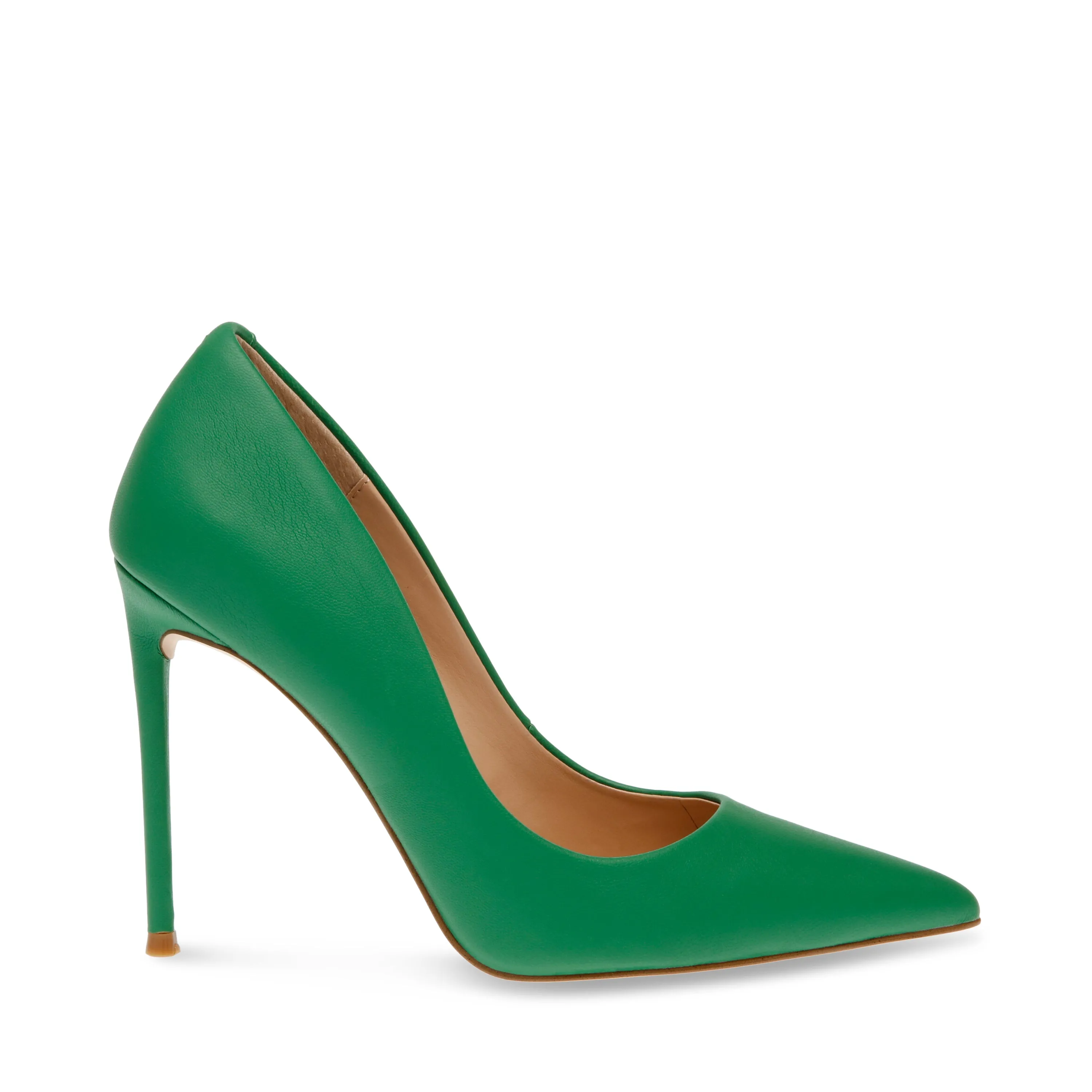 Steve Madden Vala Green Paris Fashion High Heel Pointed Toe Stiletto Pumps