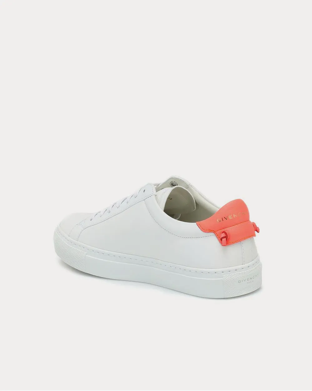 Urban Knots leather Neon Pink Low Top Sneakers